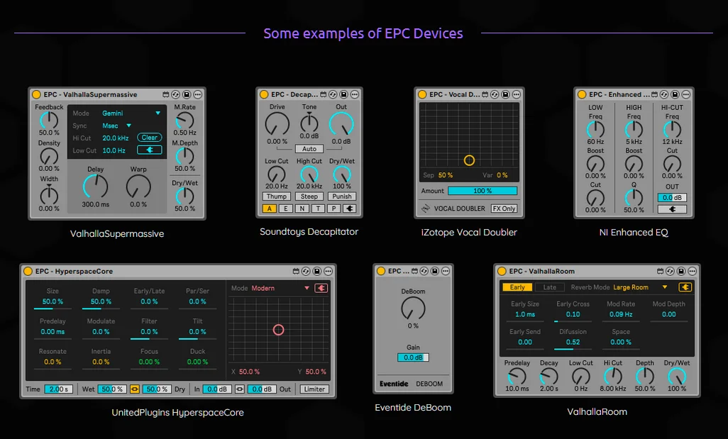 killihu’s EPC Devices smuggle VSTs into Live like natives