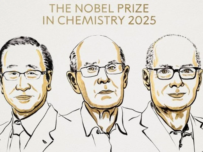 Kitagawa, Robson, Yaghi win Nobel for metal-organic frameworks