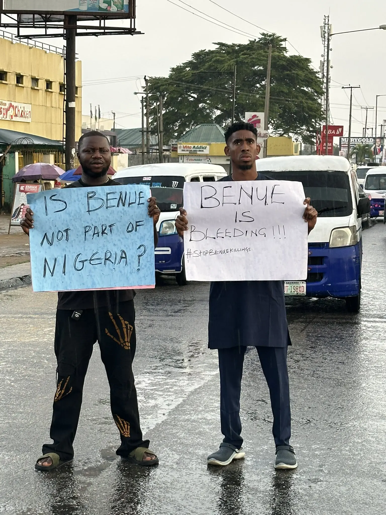 Koboko and Team Brave Storm for Benue Justice