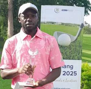 Kojo Barnni wins 2025 Damang Open again