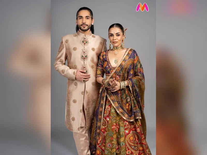Komal Pandey and Siddharth Batra front Myntra’s wedding campaign
