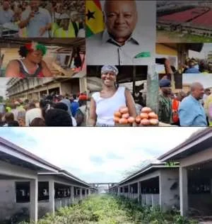 Krofrom traders tell Mahama, finish market or lose our votes