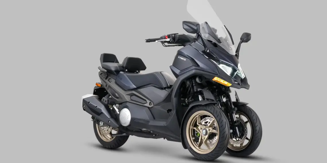 KYMCO CV3 575 targets 21-year-olds with 51 hp trike