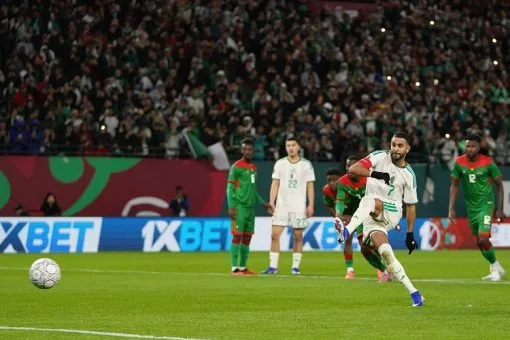 Mahrez fires Algeria through, Burkinabe left cursing woodwork