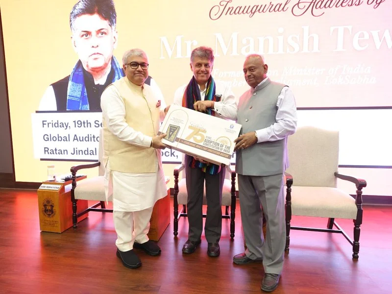 Manish Tewari roars at Sonipat summit, vows democracy 2047