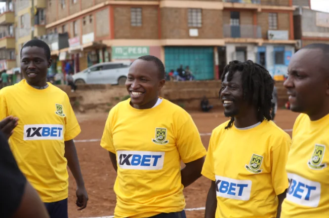 Mathare United, 1xBet host Githurai youth match