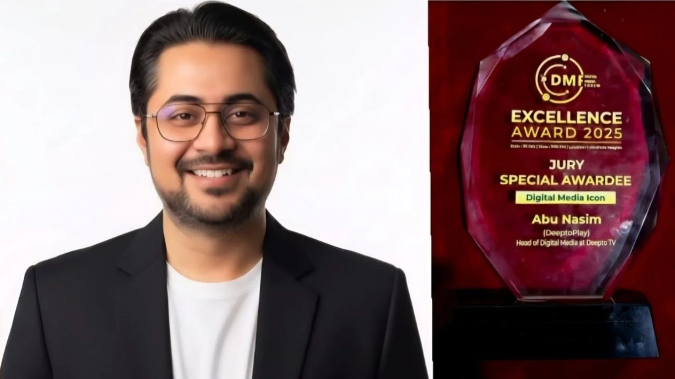 Md Abu Nasim named Digital Media Icon of the Year