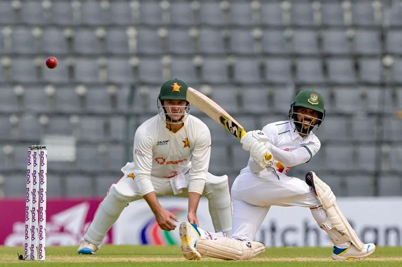 Mominul wants big 300 run target for Zimbabwe