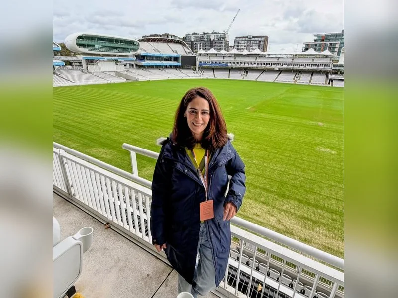Mona Singh soaks in cricket fever at Lord’s Stadium