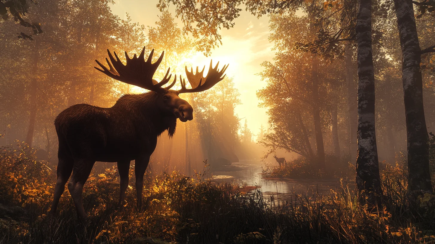 Moose Rampages Through Campus