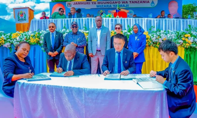 Morogoro gets fancy water as officials ink a huge deal