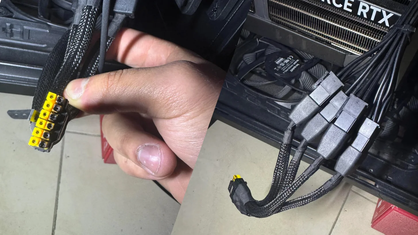 MSI GPU Cable Melts in 600W Power Surge
