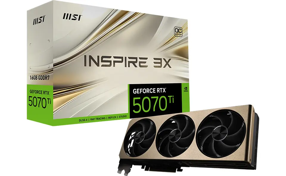 MSI Nvidia 5070 Ti Cards Drop Epic Blind Box Loot for Geeks