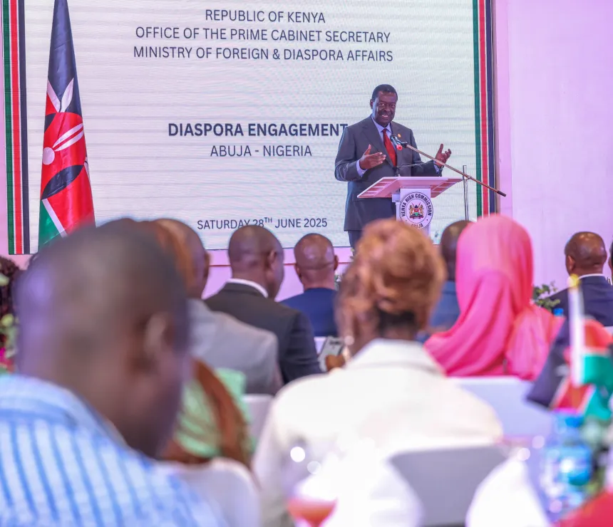 Mudavadi Urges Kenyans to Cherish Peace and Support Security Forces
