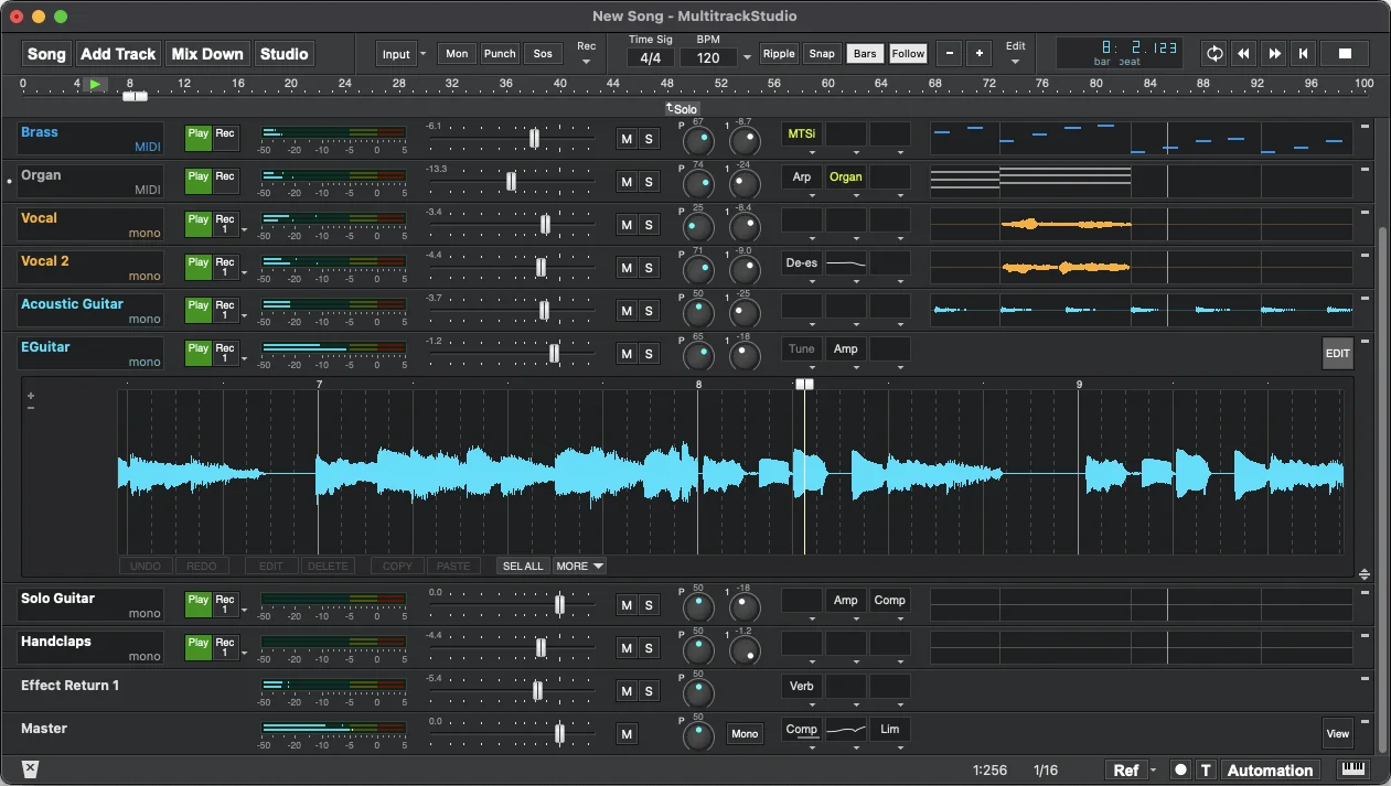 MultitrackStudio 11.3 adds German and Dutch UI, plugin updates