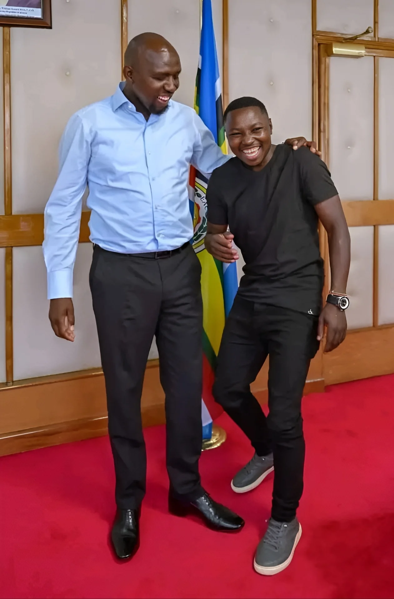 Murkomen hosts viral TikToker after outfit trolling