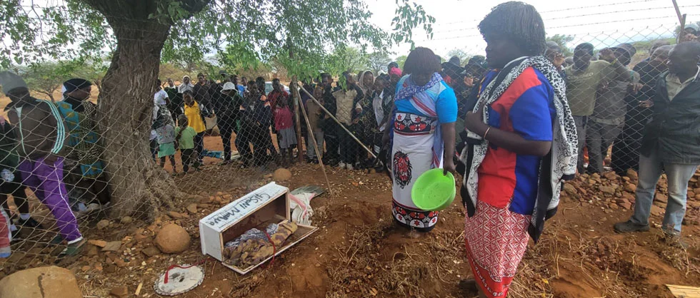 Mystery coffin box spooks Nemashapa village