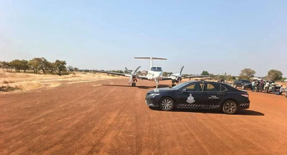 Mystery US jet dodges Ghana cops, locals smell arms deal