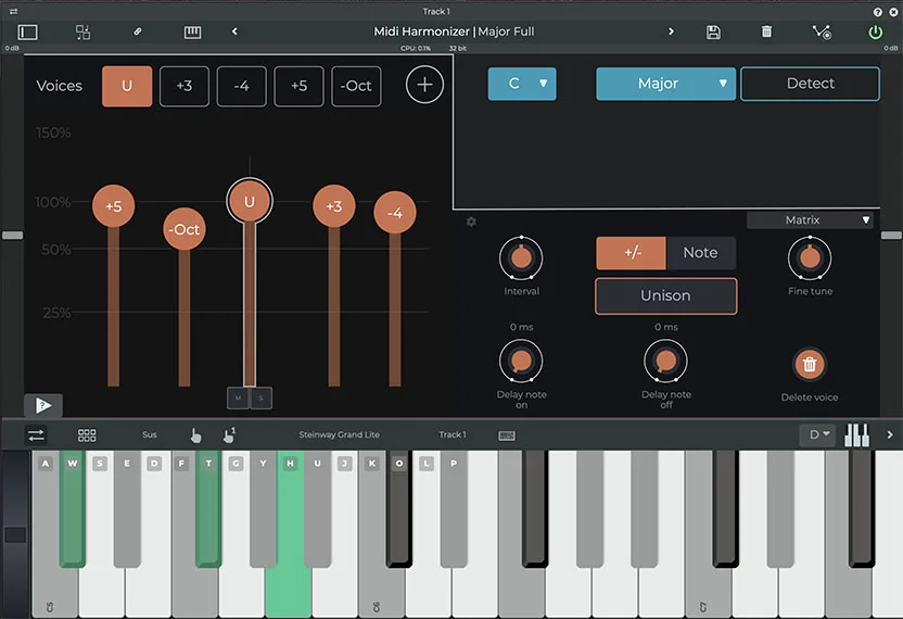 N-Track Studio 10.2.2 gets DAWproject transfer and MPE support