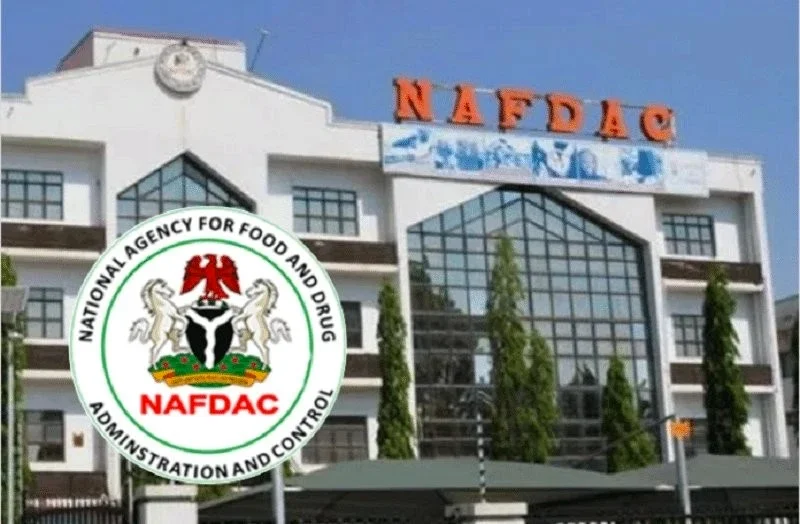 NAFDAC's Azikwe waves the Green Book app at the Niger pill pushers