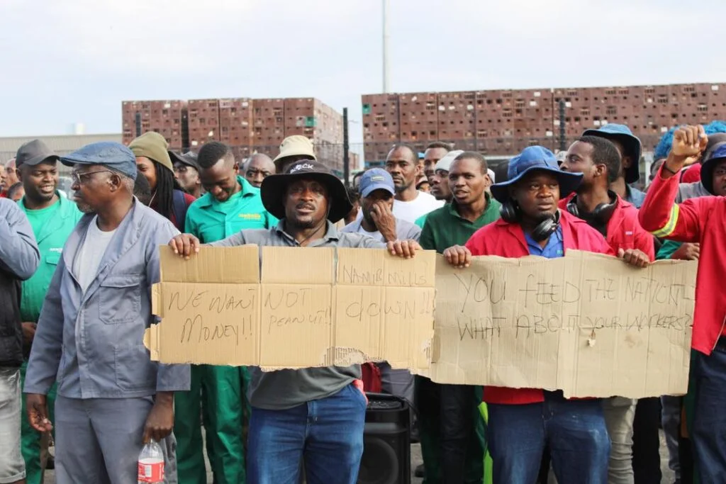 Namibia Mill giant targets lockouts as workers eye backpay fight