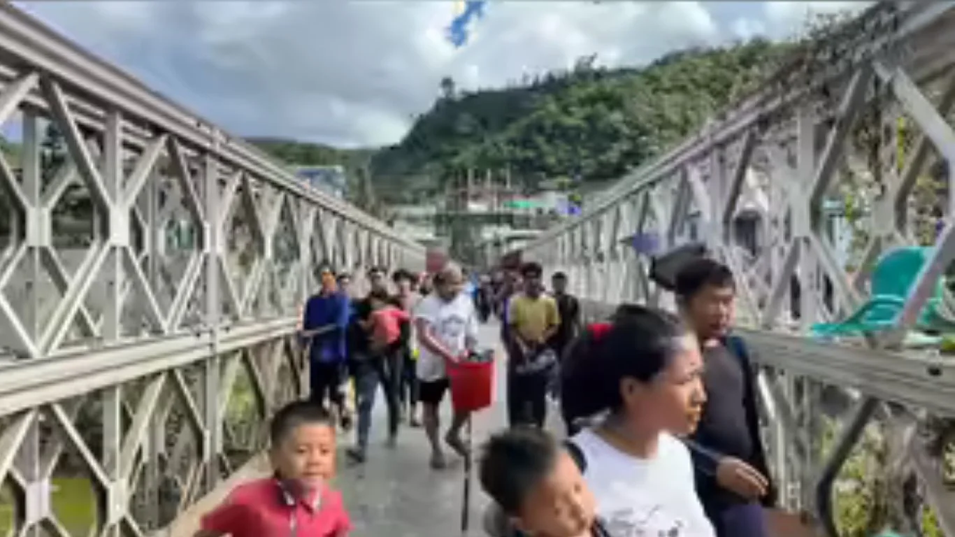 Nearly 4,000 flee into India as fighting flares in Myanmar's Chinland