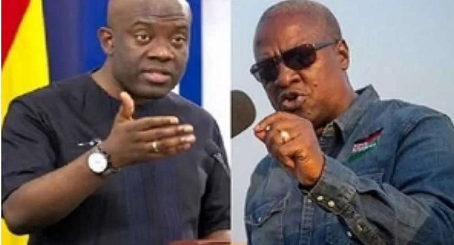Nkrumah dunks on Mahama's New York COVID take