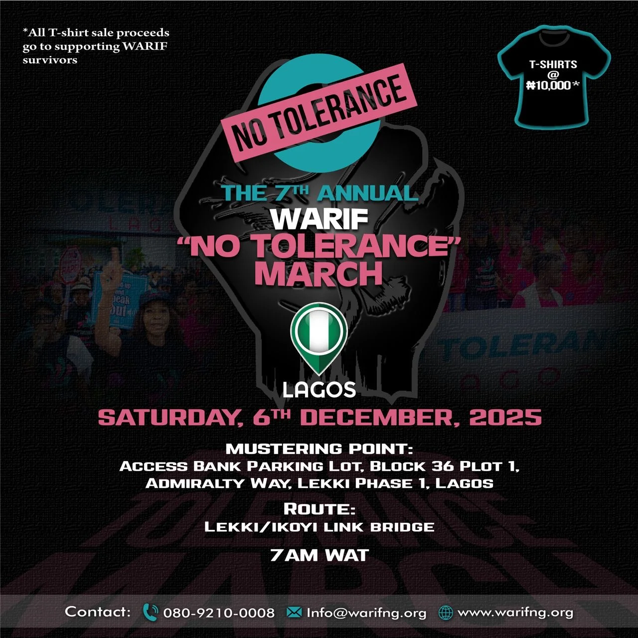 No tolerance march unites cities, turning pain into power