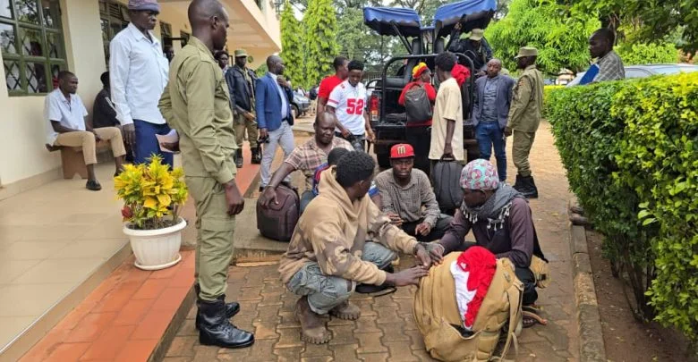 NUP mob busted over wrecked police truck