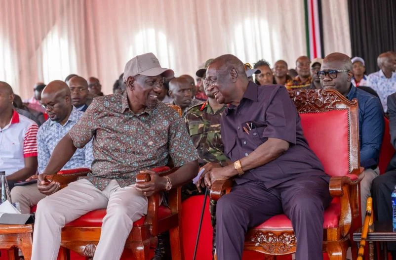 Oburu Oginga supported Kithure Kindiki and William Ruto