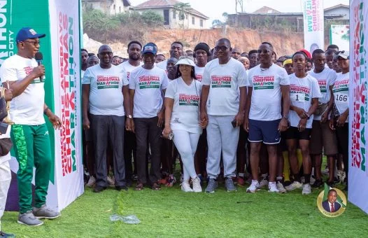 Ondo marathon draws 5,000, Prince Adebayo races for purpose