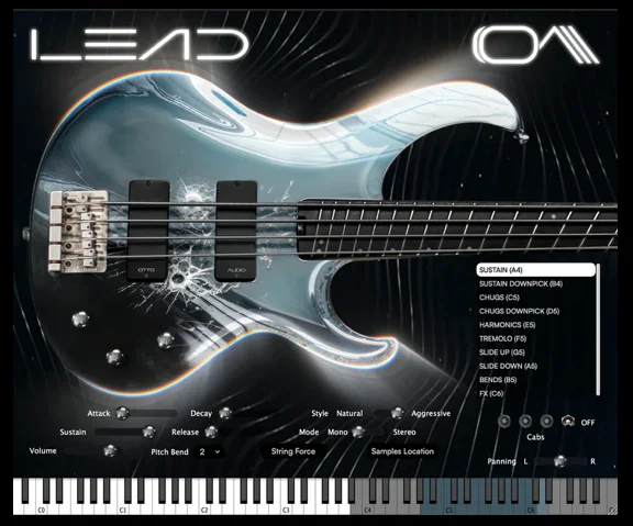 Otto Audio's L.E.A.D. Bass plug-in reaches lower notes than any rival