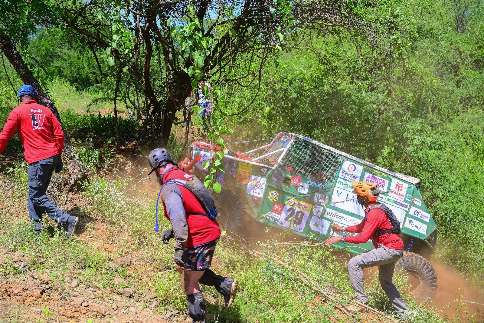 Paraplegic Star Dominates Rhino Charge Challenge