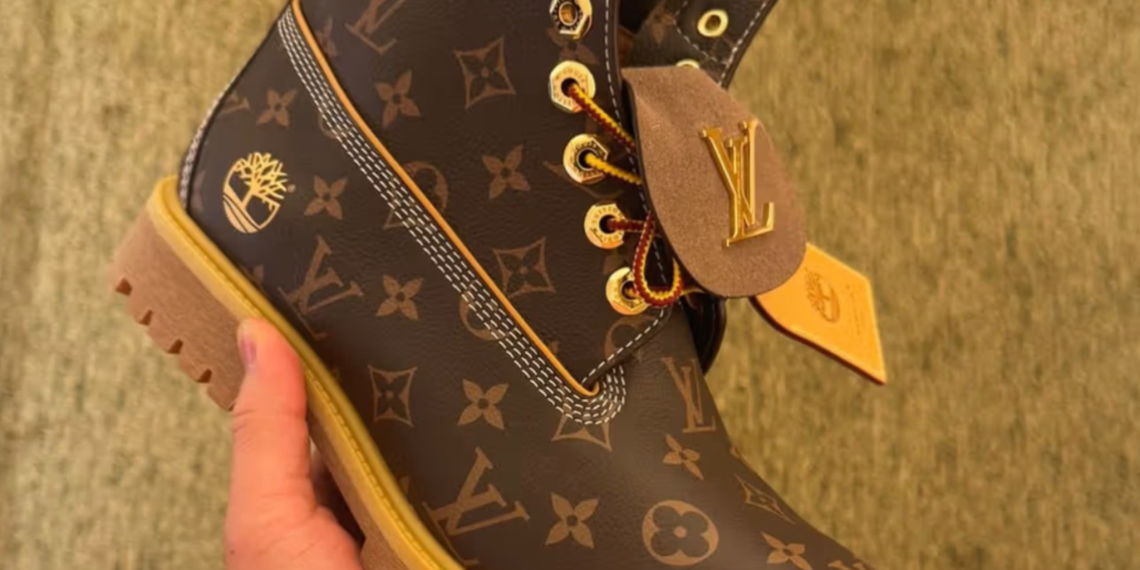 Pharrell’s Louis Vuitton x Timberland boots redefine luxury with 18K gold accents