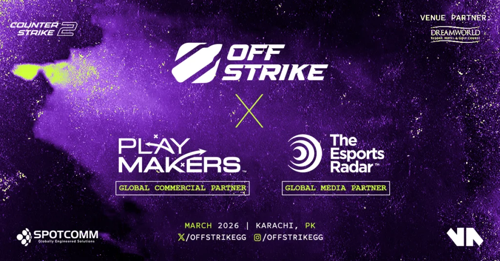 Playmakers will market Karachi first international CS2 event