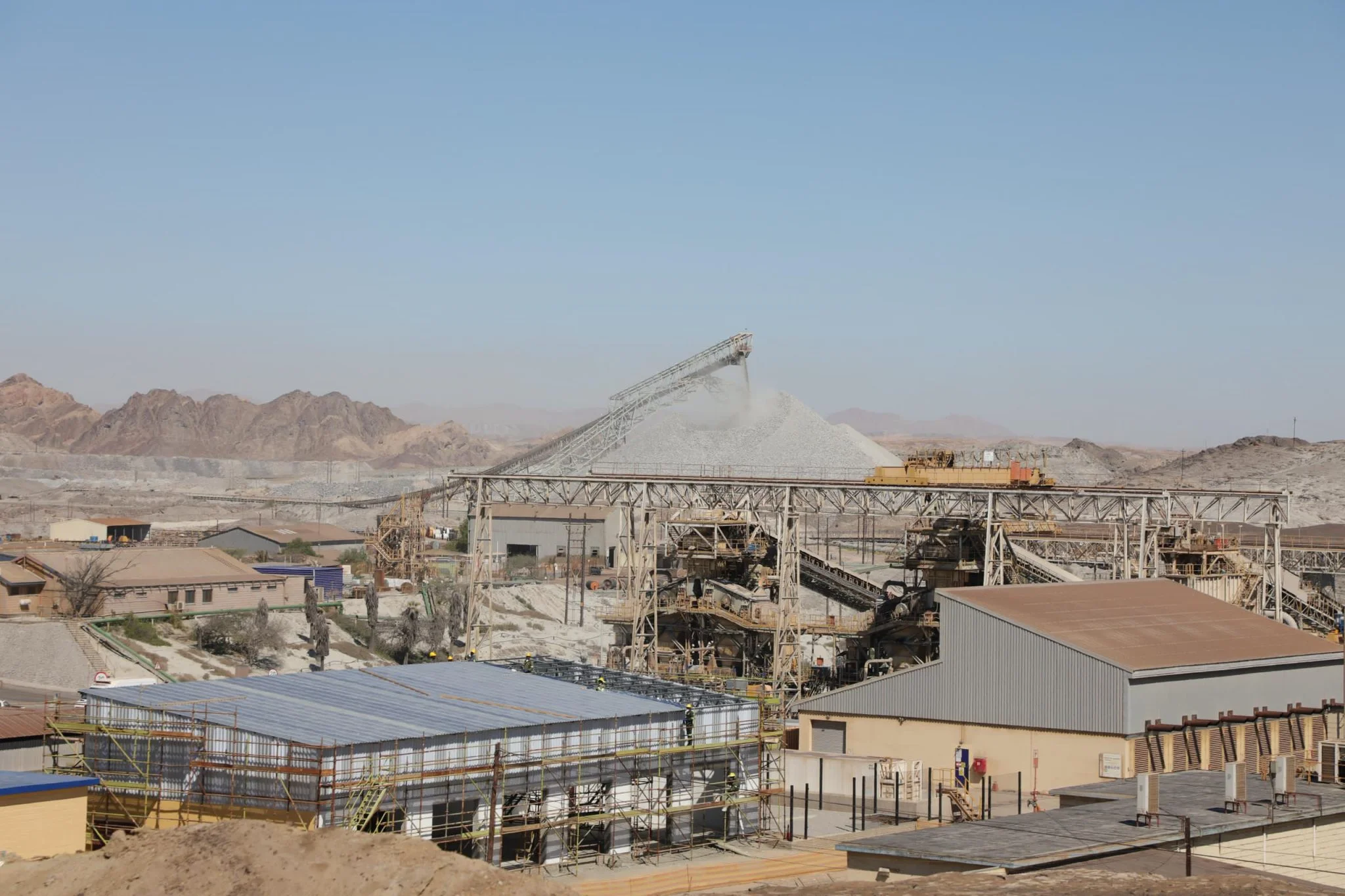 President Cheers on Mining Revamp at Rossing