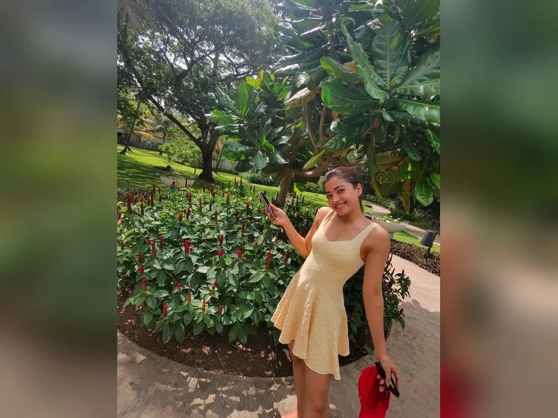 Rashmika’s girl trip sparks bachelorette buzz in Lanka