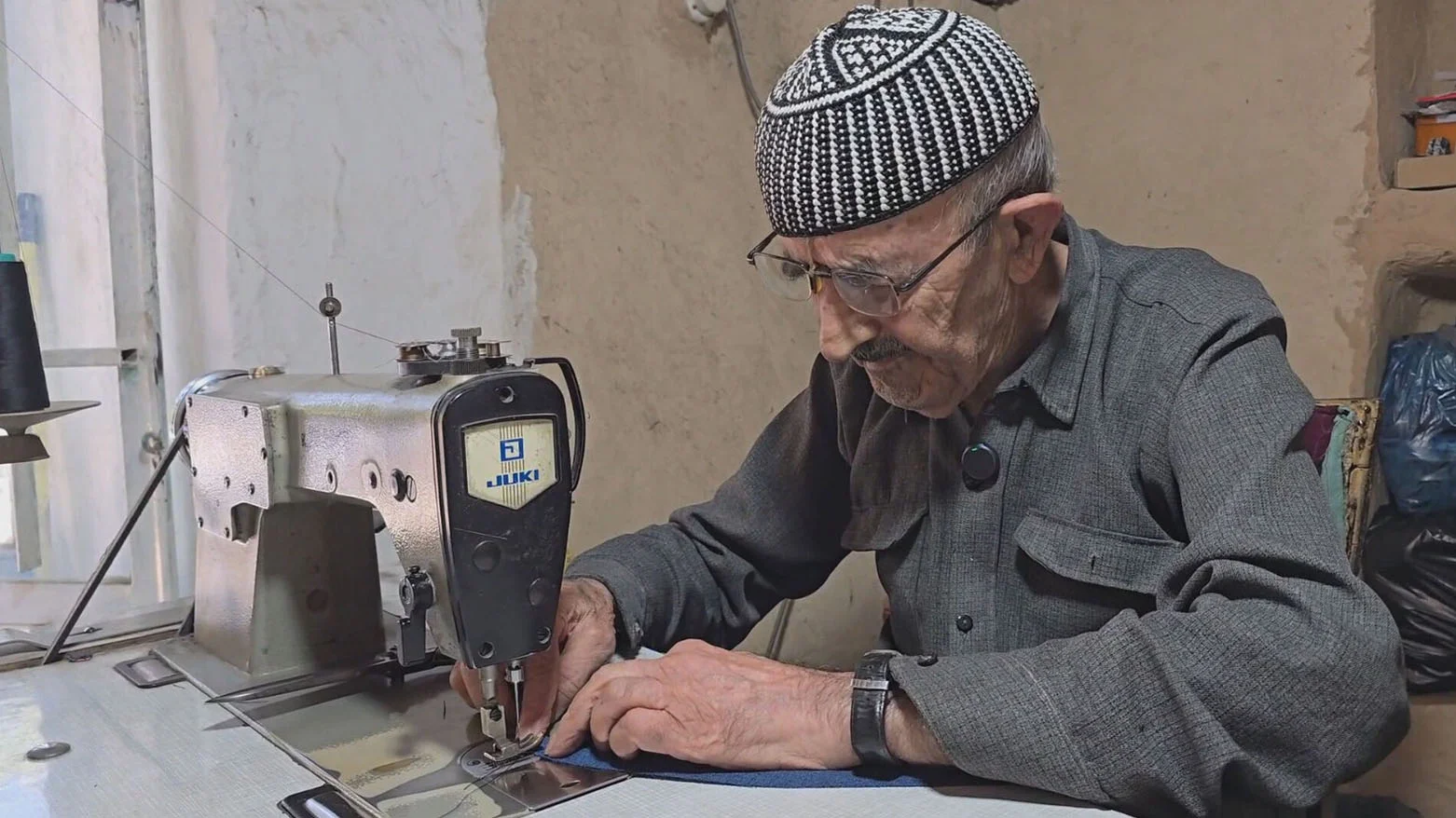 Ravansar tailor, 90, sentenced to a life of sewing