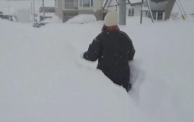 Record Snowfall Hits Hokkaido, Disrupts Schools and Travel