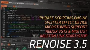 Renoise 3.5 frenzy, Redux 1.4 patterns hack thrusts DAW nerds into chaos