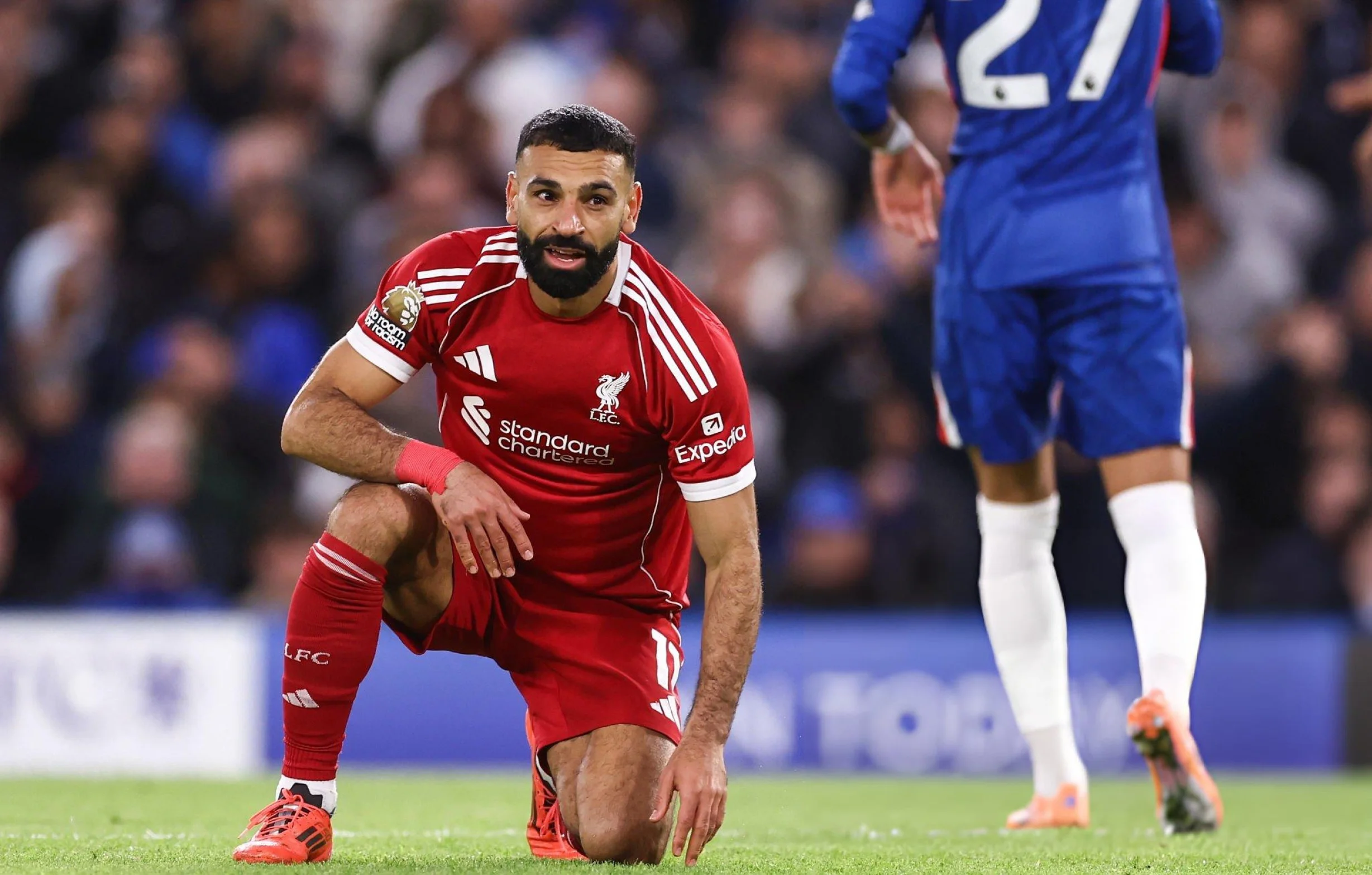 Salah’s Liverpool form dips as critics blast work rate