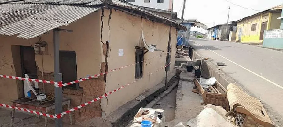 Sekondi Takoradi Buildings Set to Crash Down Soon