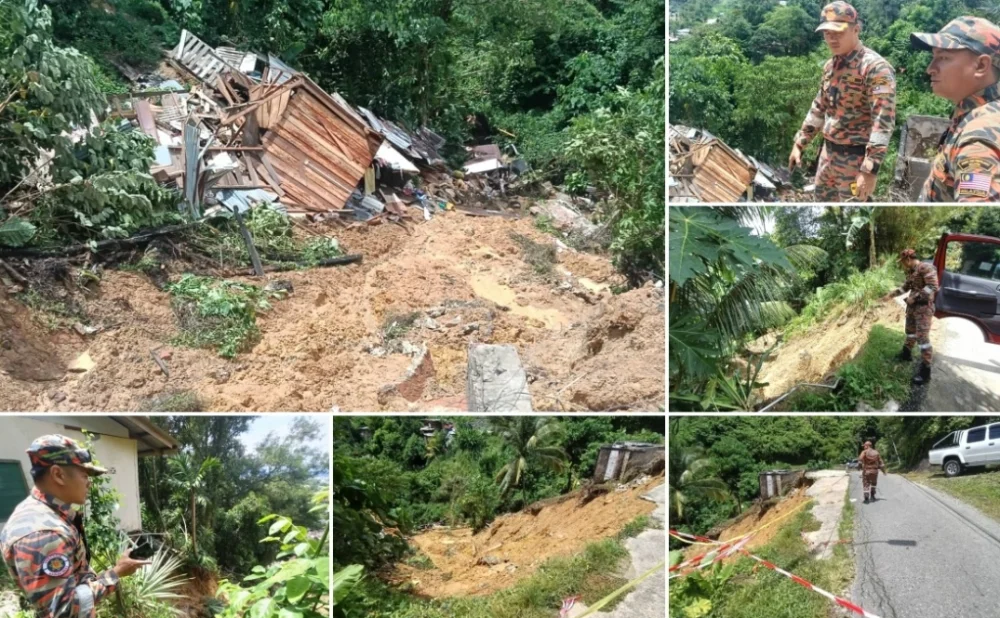 Seven landslides hammer Kampung Kopungit, Kepayan warns Ordine Gilu