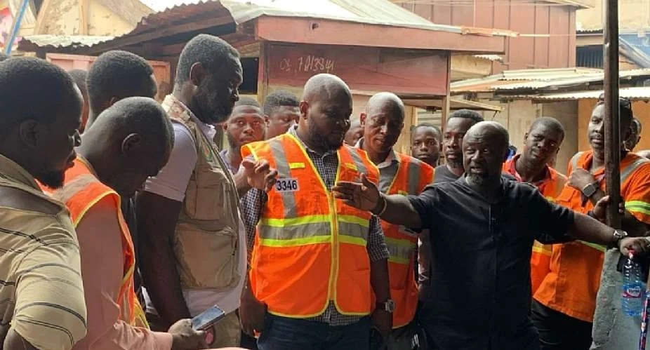 Shops Remain with Owners After Kumasi Fire Cleanup
