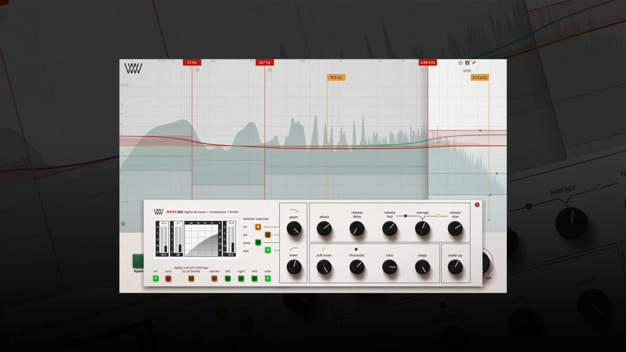Softube and Weiss debut the DS5 multiband compressor