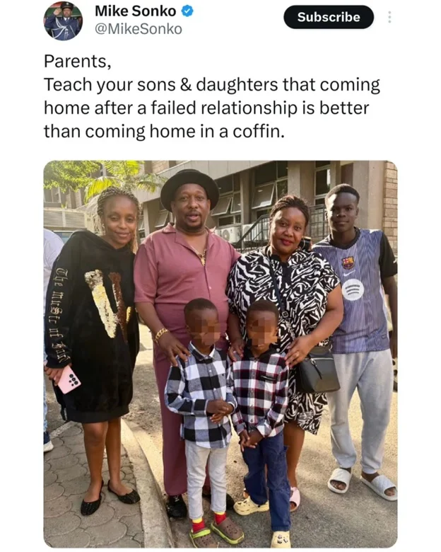 Sonko shares touching family photo after rescuing daughter