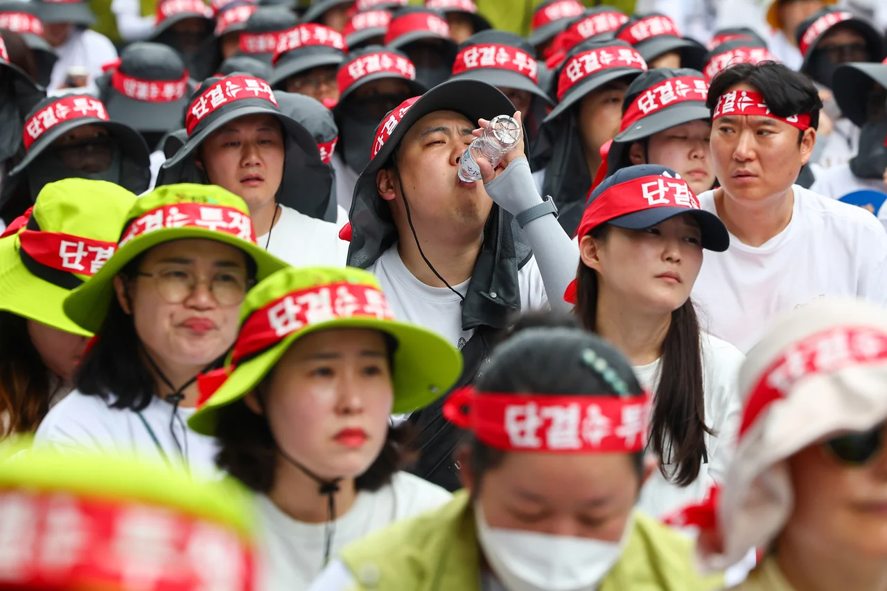 South Korea faces a major hospital walkout as 60000 medical workers plan a strike