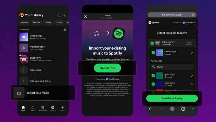 Spotify lets users steal playlists from rivals