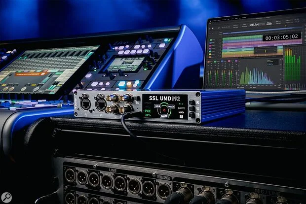 SSL lines up UMD192 to bridge Dante, MADI, and USB