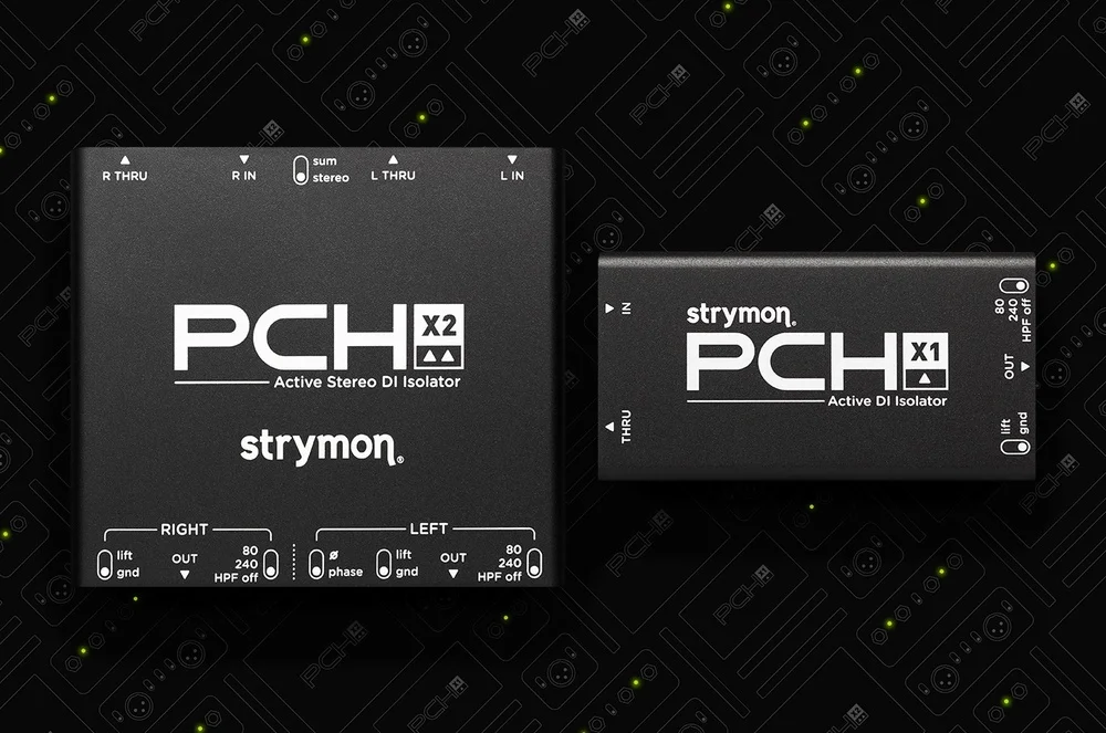 Strymon drops PCH X1 and X2 DI boxes at $199